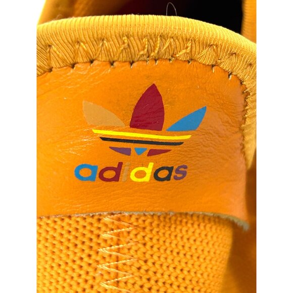 Adidas Human Race Pharrell Williams HUE MAN Shoes Mens 8 Laces ART BB3070 Orange - Picture 4 of 16